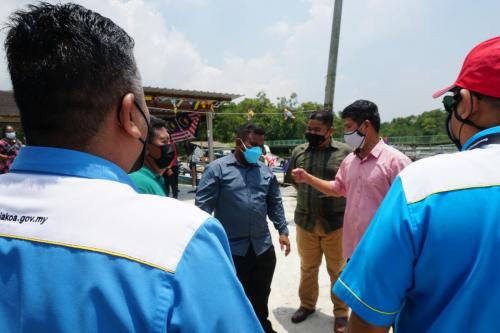 25.09.2021 - Tinjauan KP JAKOA Ke KOA Simpang Arang Dan KOA Kuala Masai